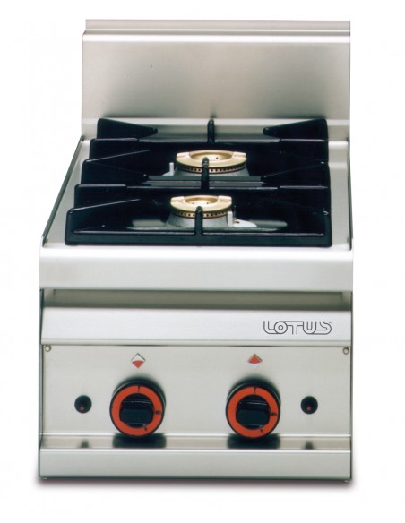 Cocina 2 fuegos sobremesa Lotus Mod. PC-4G, a gas
