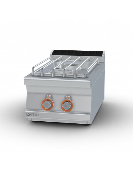 Cocina 2 fuegos sobremesa Lotus Mod. PCT-74GP, a gas