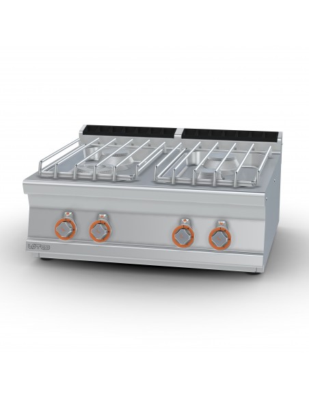Cocina 4 fuegos sobremesa Lotus Mod. PCT-78GP, a gas