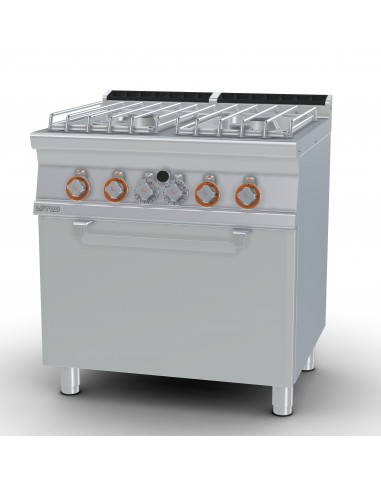 Cocina 4 fuegos con horno Lotus Mod. CF4-78GP,...