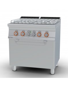 Cocina 4 fuegos con horno electrico Lotus Mod. CF4-78GPE,...