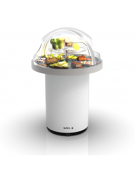Vitrina refrigerada buffet 360 Sayl Mod. BUF360P, con pie