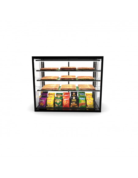 Vitrina expositora sobremostrador neutra Sayl Mod. IN-100-80N