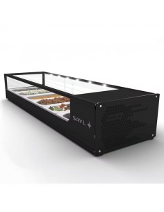 Vitrina refrigerada de tapas Sayl Mod. VTLG4