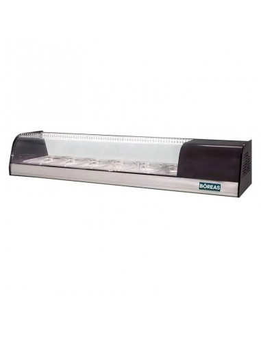 Vitrina refrigerada de tapas BOREAS Mod. EFVT139C6