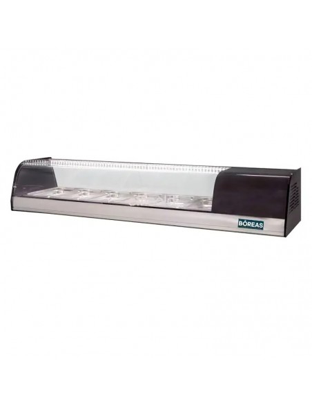 Vitrina refrigerada de tapas BOREAS Mod. EFVT139C6