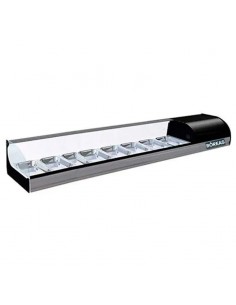 Vitrina refrigerada de tapas BOREAS Mod. EFVT175C8