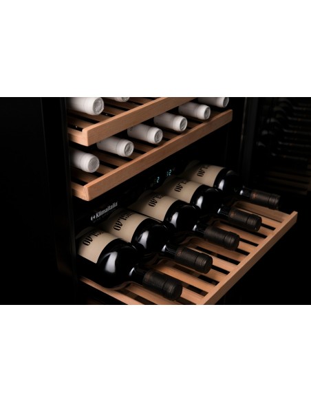 Armario expositor refrigerado de vinos Horekus Mod. KDW170-2TB, bitemperatura