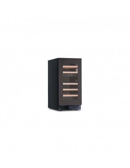 Armario expositor refrigerado de vinos Horekus Mod. KCW37-G2, bitemperatura