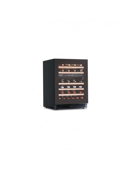 Armario expositor refrigerado de vinos Horekus Mod. KCW46-G2, bitemperatura