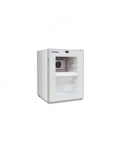 Mini armario expositor refrigerado Horekus Mod. KL20-FL-W, blanco