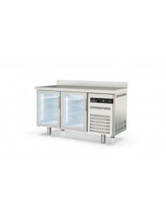 Mesa refrigerada Coreco Mod. TSRV-150-S, puertas de cristal