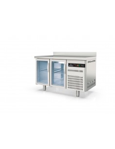 Mesa refrigerada Coreco Mod. TGRV-135-S, puertas de cristal