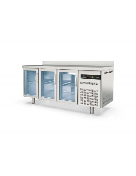 Mesa refrigerada Coreco Mod. TGRV-180-S, puertas de cristal
