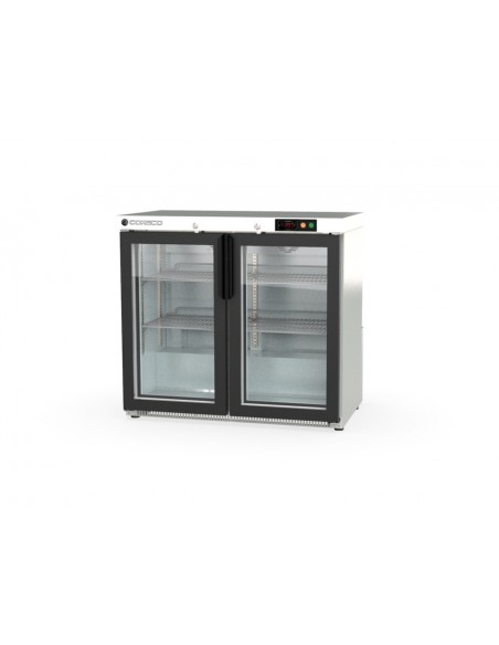 Expositor refrigerado horizontal Coreco Mod. ERH-250-LI, inoxidable