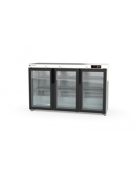 Expositor refrigerado horizontal Coreco Mod. ERH-350LI, inoxidable