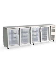 Expositor refrigerado Coreco Mod. SBIE-250, inoxidable