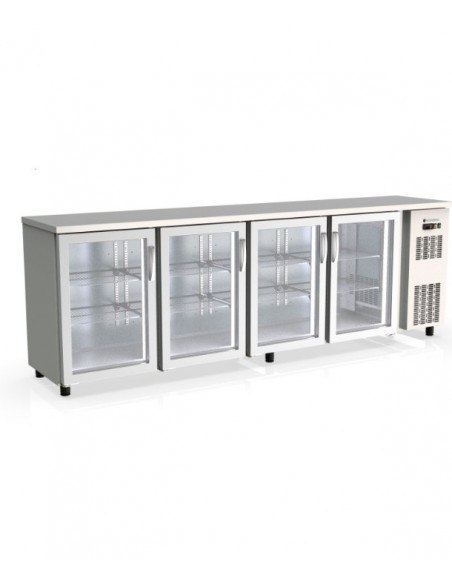 Expositor refrigerado Coreco Mod. SBIE-250, inoxidable
