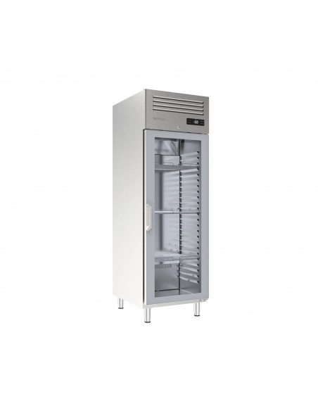 Armario de congelacion Infrico Mod. AGB 701 BT CR, puerta de cristal