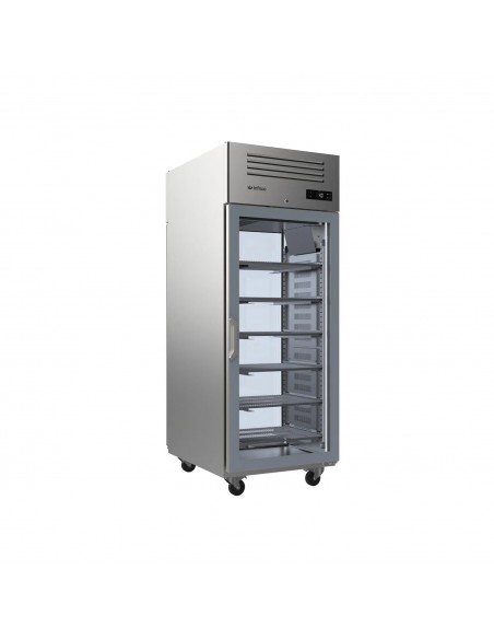 Armario de refrigeracion pasante Infrico Mod. AGB 901 PDCR, puertas de cristal