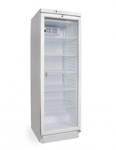 Armario expositor refrigerado 1 puerta cristal Eurofred BFS 38/1P