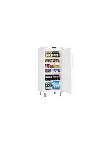 Armario refrigerador 6 estantes acero inox GKV 5710 de Liebherr