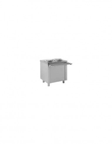 Mueble dispensador de platos SDPC-80 caliente