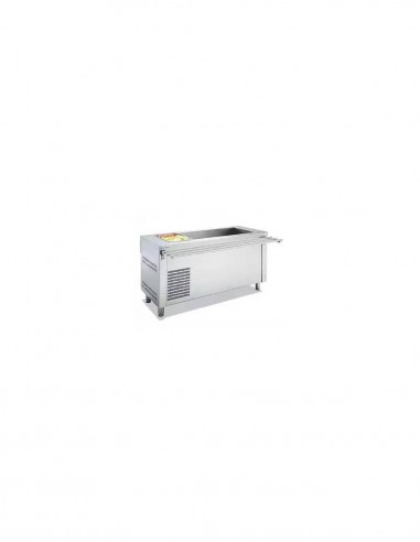 Mueble con cuba refrigerada superior SCRR-12