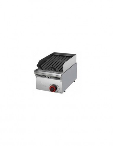 Barbacoa de gas acero inox 300x500 ELBI-31G Mainho